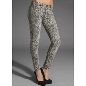 Current Ellliot Ankle Skinny Canvas Jeans